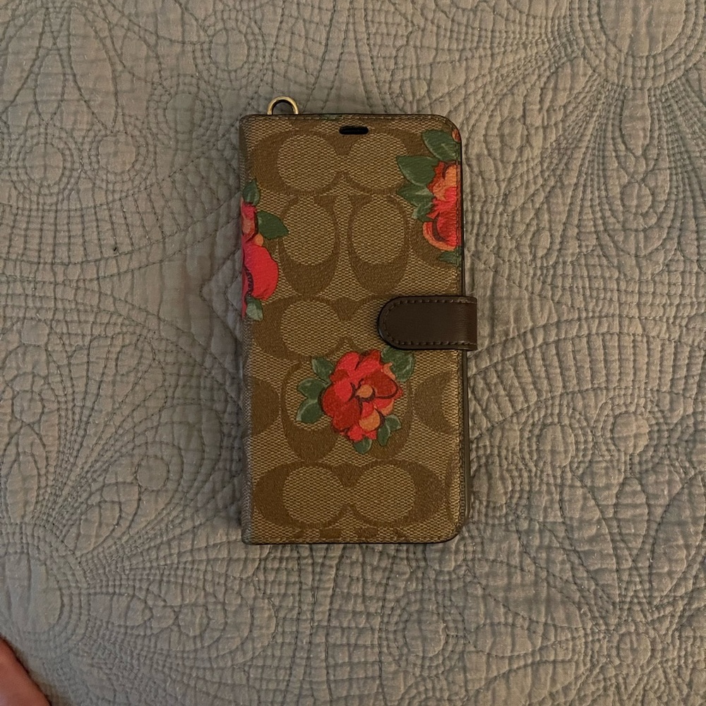 Coach IPhone XS Max case